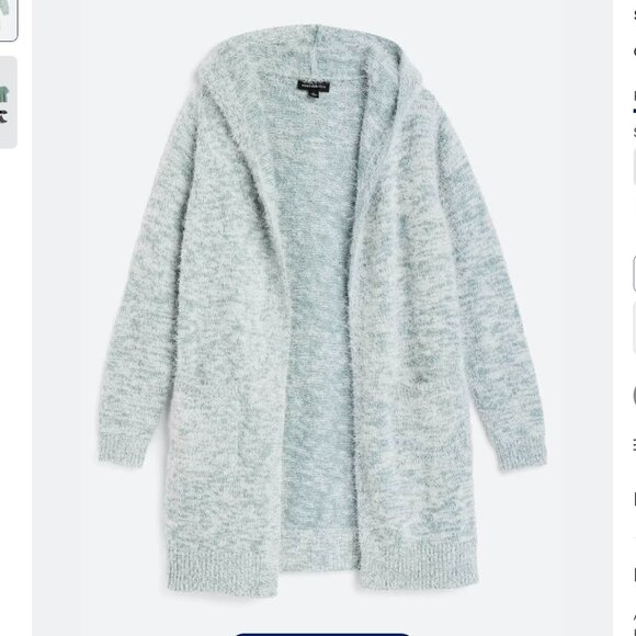 FORTUNE & IVY Samirah Hooded Cardigan - Picture 1 of 7